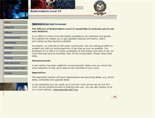 Tablet Screenshot of local27.org